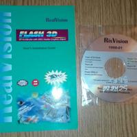 SCHEDA 3DFX Flash 3D RealVision : manuale e CD