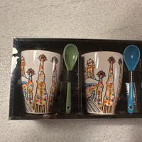 Mug stile Gaudi con cucchiaino, 2