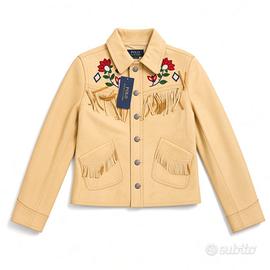 Giacca in pelle da Bambina Polo Ralph Lauren 