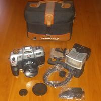 MACCHINA FOTOGRAFICA A RULLINO, CANOMATICA VINTAGE