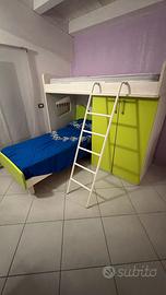 Letto a Castello con materassi