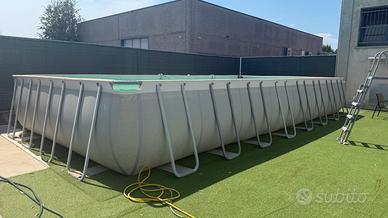 Piscina Bestway 10x5 completa + robot Maytronics