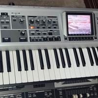 Roland Fantom X7,Pedale,CF 512,Ram 512MB,SRX09 ext