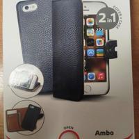 CELLY Custodia iPHONE 5/5S 2in1 Cover+Case Black