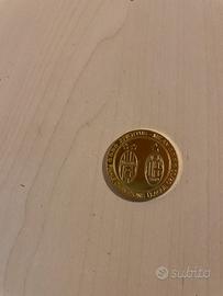 Medaglia commemorativa finale 2003 milan Juventus