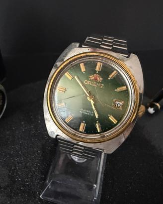 Orologio automatico orient vintage con datario