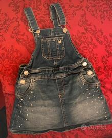 Salopette a ginnelino per bambina