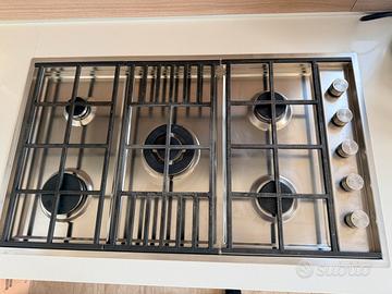 PIANO COTTURA INOX BARAZZA 90 cm