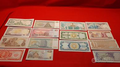 BANCONOTE DAL MONDO-FDS-PEZZI 14-COME FOTO