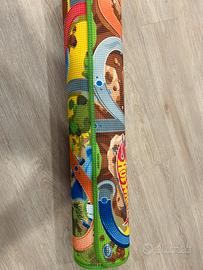 Tappeto Hotwheels gomma piuma