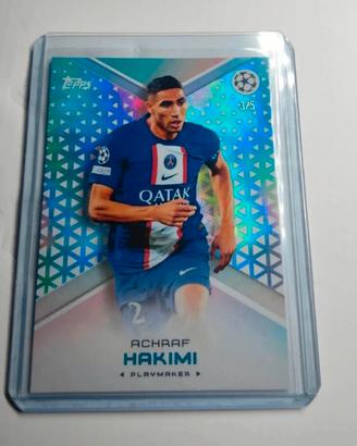 Hakimi 3/5 – Topps Refractor UCL 2022/23