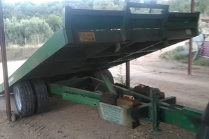 Rimorchio pianale agricolo