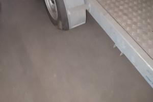 Carrello basculante doppio asse trasporto auto