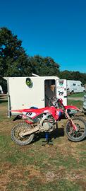 CRF 450 2025 Red moto 