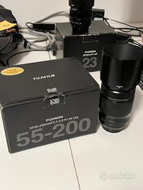 Kit obiettivi Fujifilm 23 + 55-200