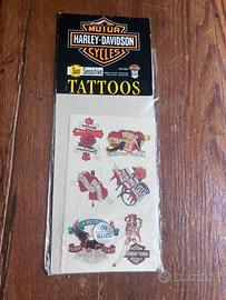 Tatuaggi trasferibili vintage Harley-Davidson