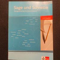 Libro di grammatica tedesca Sage und Schreibe