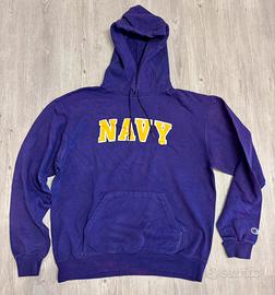 Felpa Champion Vintage "NAVY" Viola - Taglia M/L