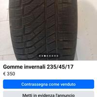 Gomme invernali Falken 235/45/17