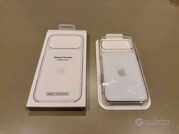 Custodia MagSafe trasparente iPhone 17 Pro Max