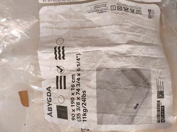 materasso Ikea Abygda lattice 90x200