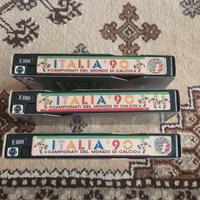 3 videocassette Italia 90