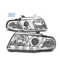 FARI PER AUDI A4 B5 94-99 LUCE DIURNA A LED FONDO 