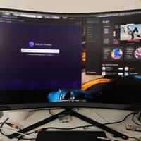 Monitor Samsung Odyssey G8 4k 240Hz 32 pollici