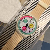 Swatch white horses