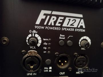 casse attive dj Montarbo fire 12a 