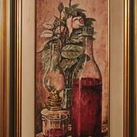 quadro lavorazione a spatola di Nino Olivieri 