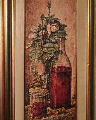 quadro lavorazione a spatola di Nino Olivieri 