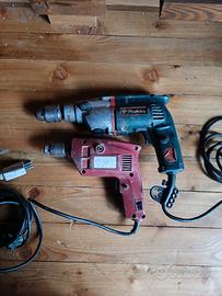 Coppia di trapani a filo Metabo