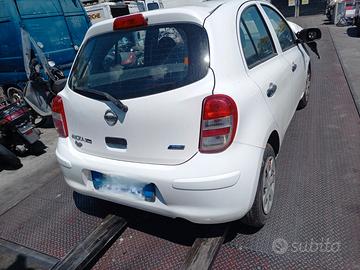 Ricambi Nissan Micra anno 2013