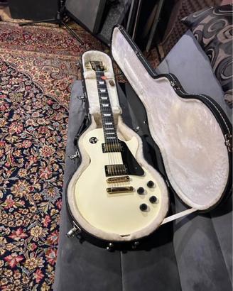GIBSON LES PAUL STUDIO 2009 -ALPINE WHITE + CUSTOD