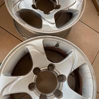 Cerchi in lega  nissan pajero Galloper da 15