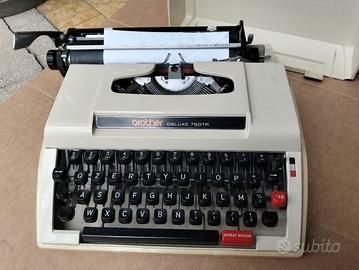 Macchina da scrivere portatile 