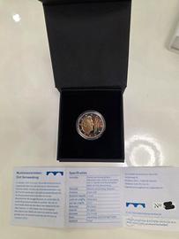 Moneta numismatica Ponte San Servazio Olanda 2017