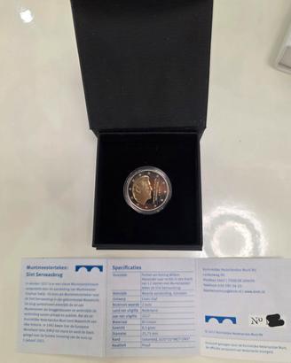 Moneta numismatica Ponte San Servazio Olanda 2017