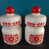 Barattoli ceramica x la cucina: zucchero e farina