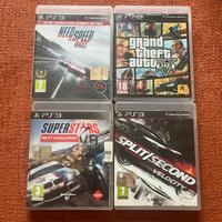 4 Giochi per PlayStation 3