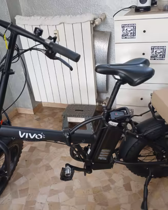 Bici elettrica pieghevole