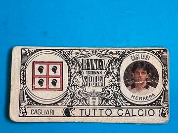 PEPE HERRERA Cagliari 1990 91 Card figurina BANCA