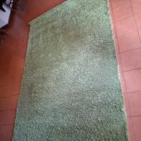 Tappeto IKEA HAMPEN verde 133x195 pelo alto