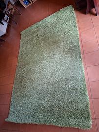 Tappeto IKEA HAMPEN verde 133x195 pelo alto