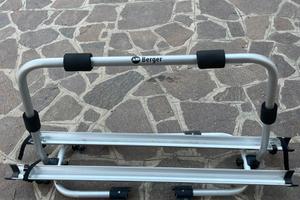 Portabici per timone caravan da 2