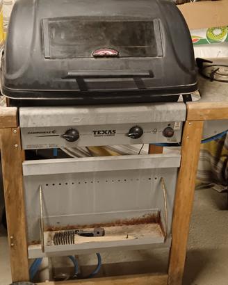 barbecue a gas campingaz texas