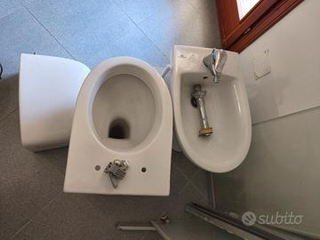 coppia sanitari Pozzi Ginori