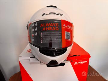 LS2, casco modulare, Strobe, bianco, S, NUOVO