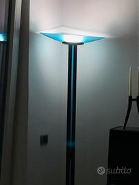 lampada da terra di Mazzega in vetro di Murano.